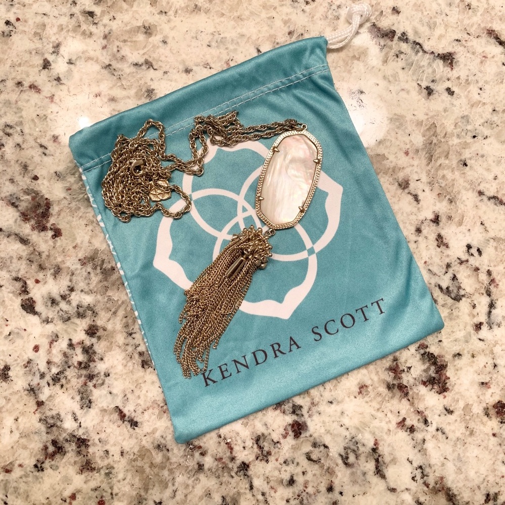 Kendra Scott Mother of Pearl Necklace